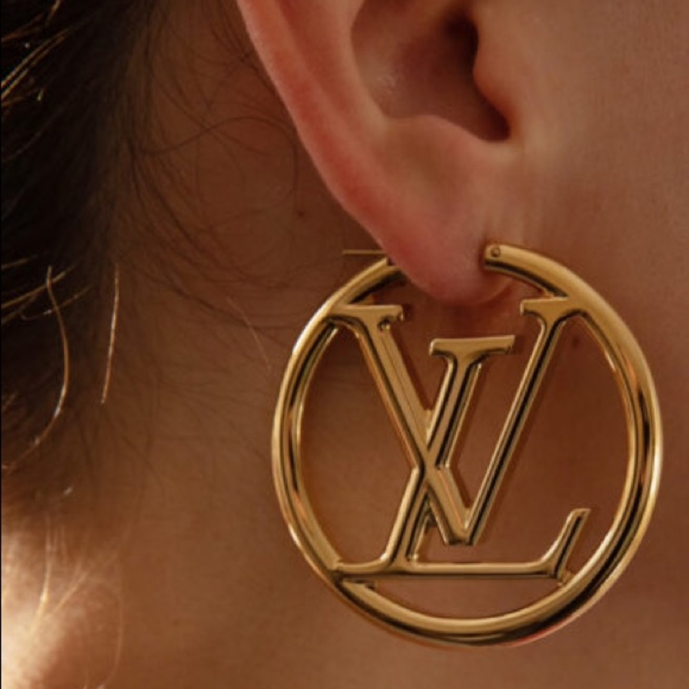 Gold Fashion Earrings